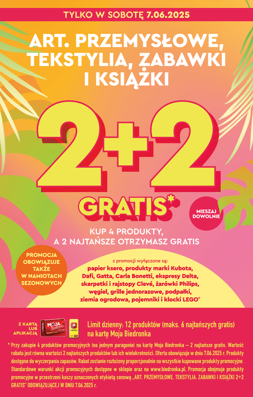 Biedronka - gazetka promocyjna Najtańsza sobota od soboty 07.06 do soboty 07.06 - strona 3