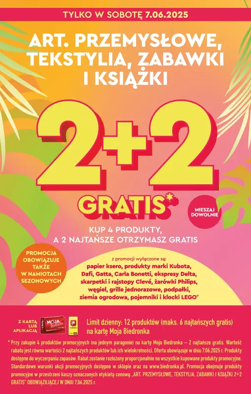 Biedronka - gazetka promocyjna Najtańsza sobota   - strona 3