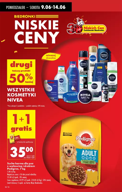 Biedronka - gazetka promocyjna Od poniedziałku od poniedziałku 09.06 do niedzieli 15.06 - strona 14