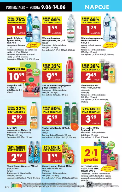 Biedronka - gazetka promocyjna Od poniedziałku od poniedziałku 09.06 do niedzieli 15.06 - strona 46