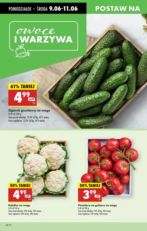 Biedronka - gazetka promocyjna Od poniedziałku od poniedziałku 09.06 do niedzieli 15.06 - strona 16