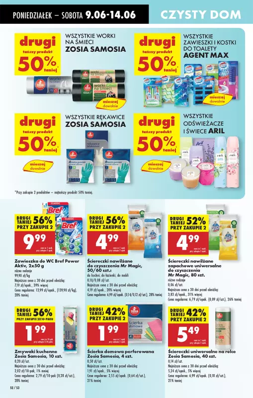 Biedronka - gazetka promocyjna Od poniedziałku od poniedziałku 09.06 do niedzieli 15.06 - strona 56