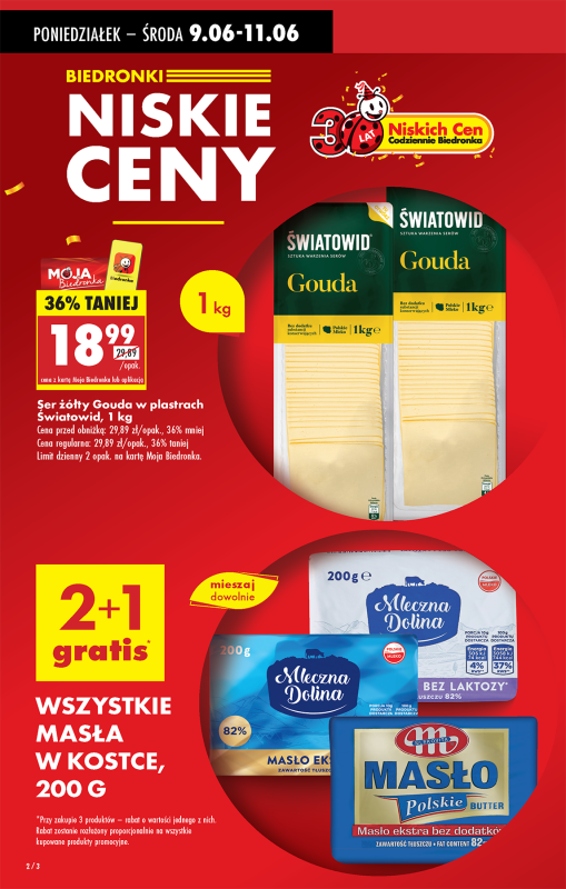Biedronka - gazetka promocyjna Od poniedziałku od poniedziałku 09.06 do niedzieli 15.06 - strona 2