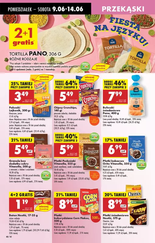 Biedronka - gazetka promocyjna Od poniedziałku, Z ladą tradycyjną od poniedziałku 09.06 do niedzieli 15.06 - strona 44