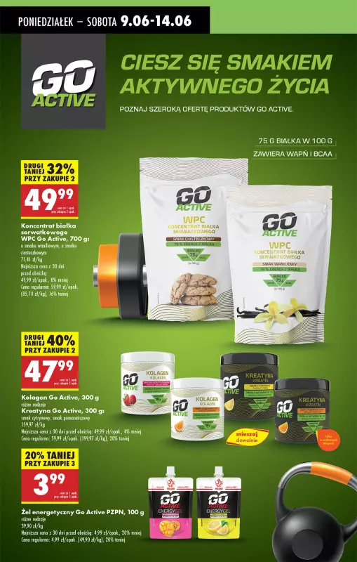 Biedronka - gazetka promocyjna Od poniedziałku, Z ladą tradycyjną od poniedziałku 09.06 do niedzieli 15.06 - strona 65