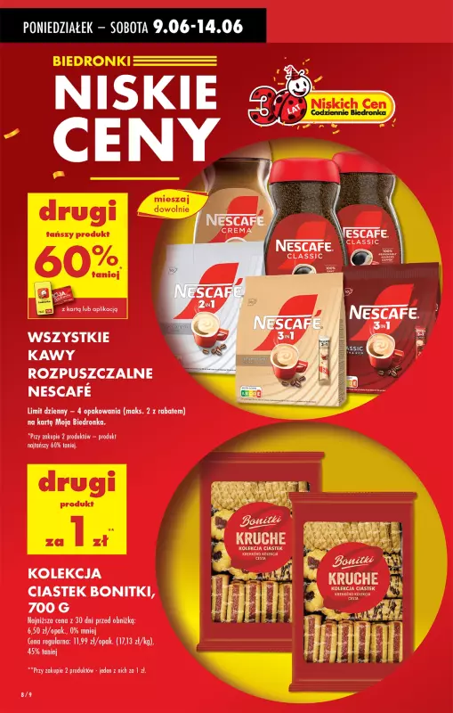 Biedronka - gazetka promocyjna Od poniedziałku, Z ladą tradycyjną od poniedziałku 09.06 do niedzieli 15.06 - strona 8