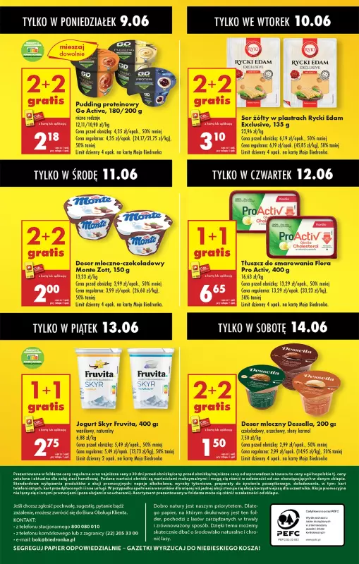 Biedronka - gazetka promocyjna Od poniedziałku, Z ladą tradycyjną od poniedziałku 09.06 do niedzieli 15.06 - strona 60
