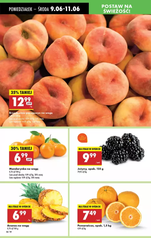 Biedronka - gazetka promocyjna Od poniedziałku, Z ladą tradycyjną od poniedziałku 09.06 do niedzieli 15.06 - strona 18