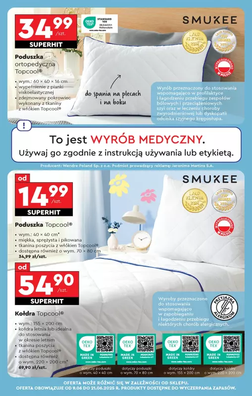 Biedronka - gazetka promocyjna Od poniedziałku, Z ladą tradycyjną od poniedziałku 09.06 do niedzieli 15.06 - strona 67