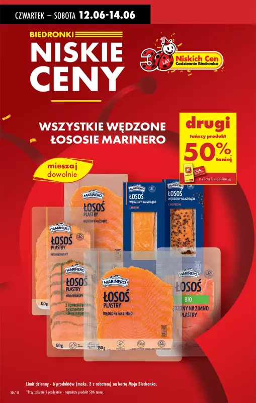 Biedronka - gazetka promocyjna Od czwartku od czwartku 12.06 do środy 18.06 - strona 10