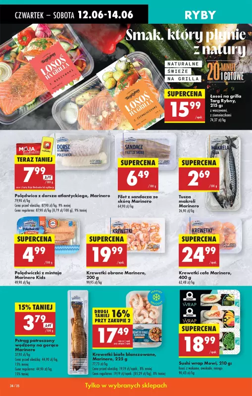 Biedronka - gazetka promocyjna Od czwartku, Z ladą tradycyjną od czwartku 12.06 do środy 18.06 - strona 40