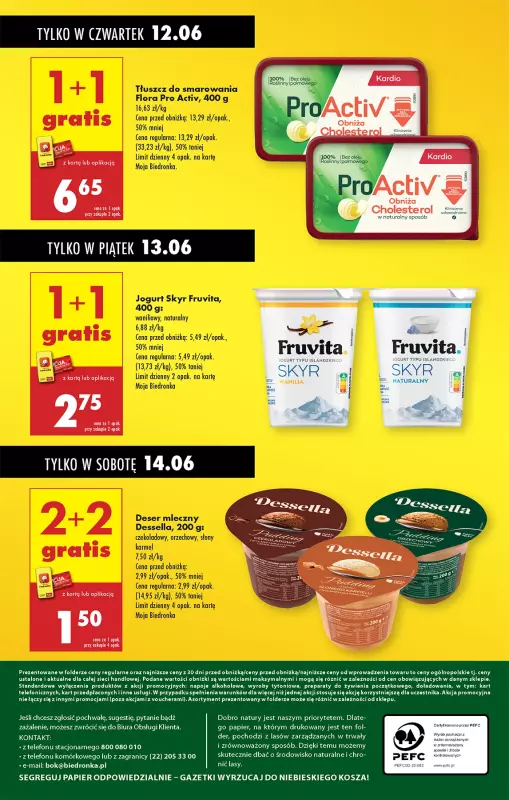 Biedronka - gazetka promocyjna Od czwartku, Z ladą tradycyjną od czwartku 12.06 do środy 18.06 - strona 65