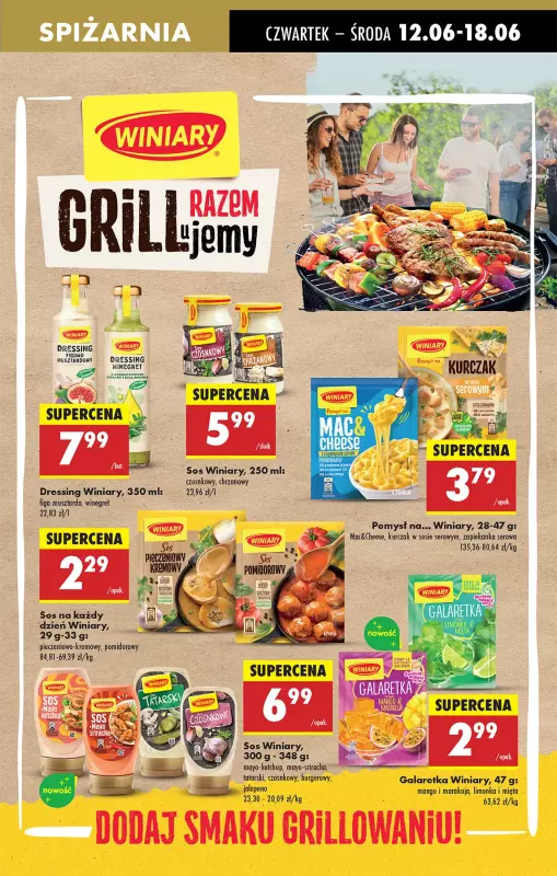 Biedronka - gazetka promocyjna Od czwartku, Z ladą tradycyjną od czwartku 12.06 do środy 18.06 - strona 45