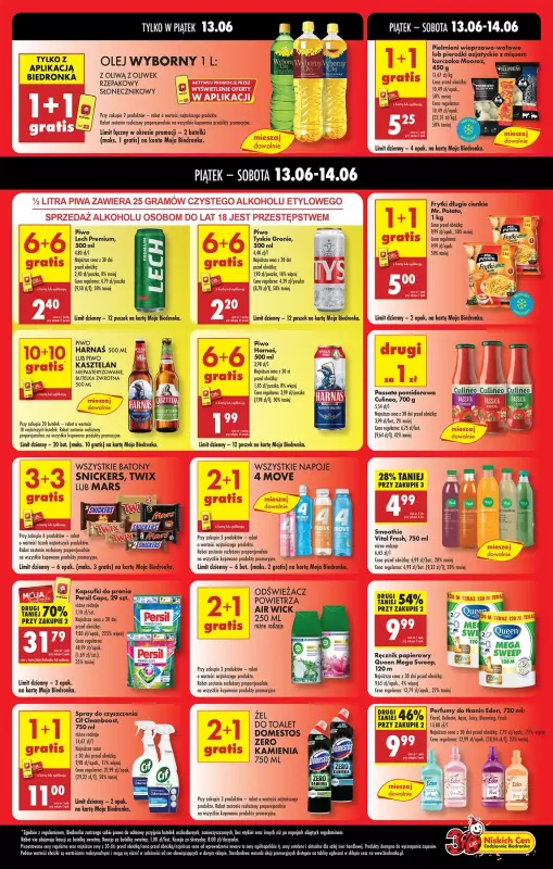 Biedronka - gazetka promocyjna Tani Weekend od piątku 13.06 do soboty 14.06 - strona 2