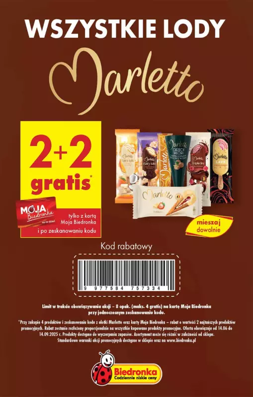 Biedronka - gazetka promocyjna Kino na leżkach z Marletto   - strona 2