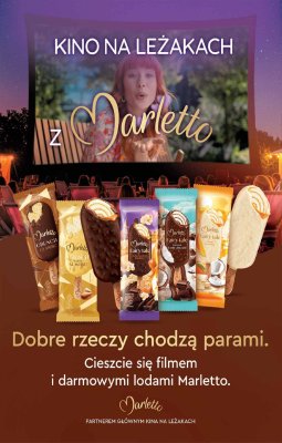 Biedronka - gazetka promocyjna Kino na leżkach z Marletto od soboty 14.06 do niedzieli 14.09