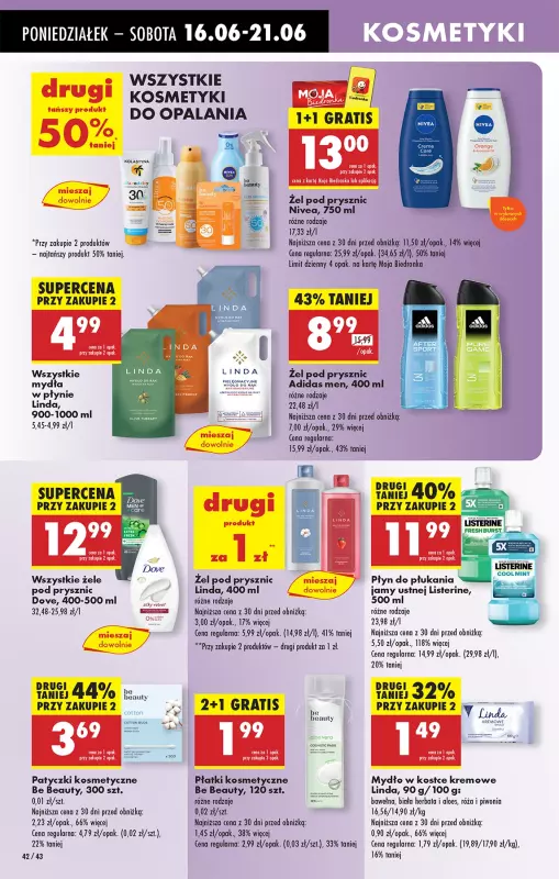 Biedronka - gazetka promocyjna Od poniedziałku od poniedziałku 16.06 do niedzieli 22.06 - strona 60