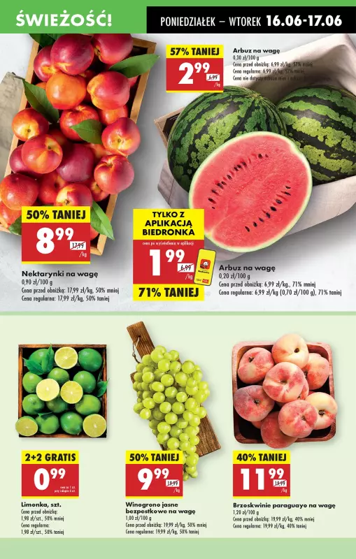Biedronka - gazetka promocyjna Od poniedziałku od poniedziałku 16.06 do niedzieli 22.06 - strona 19