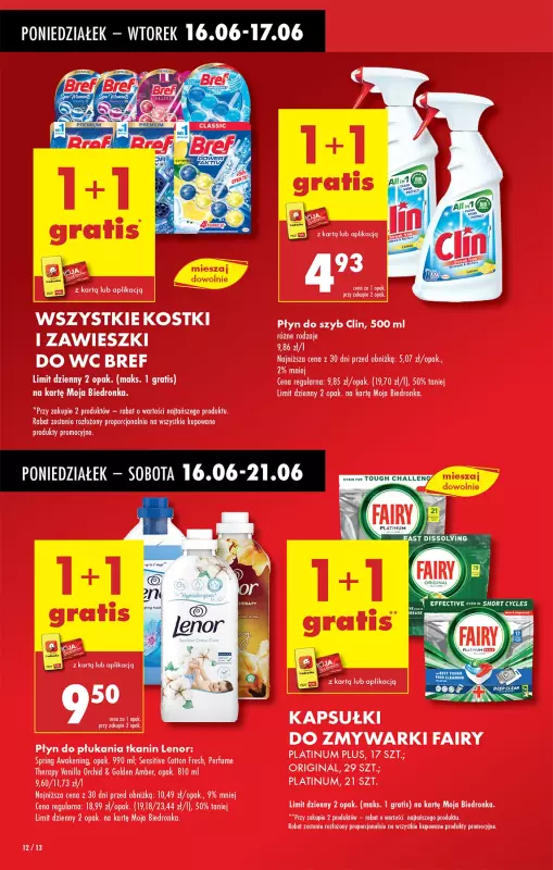 Biedronka - gazetka promocyjna Od poniedziałku od poniedziałku 16.06 do niedzieli 22.06 - strona 16