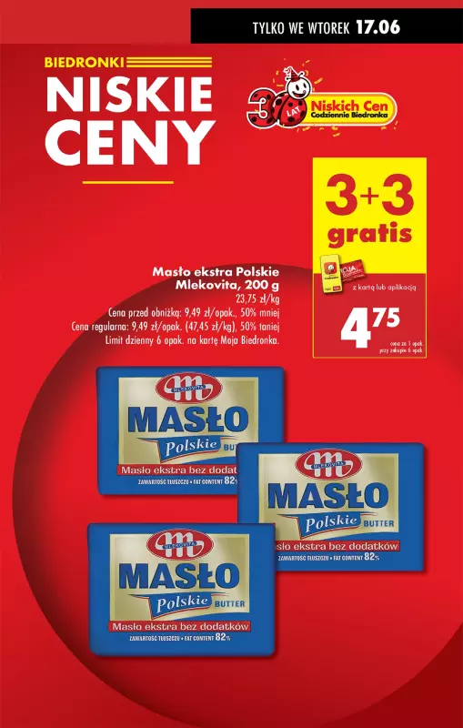 Biedronka - gazetka promocyjna Od poniedziałku od poniedziałku 16.06 do niedzieli 22.06 - strona 5