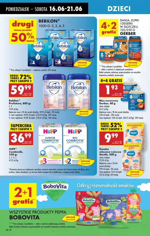 Biedronka - gazetka promocyjna Od poniedziałku, Z ladą tradycyjną od poniedziałku 16.06 do niedzieli 22.06 - strona 66
