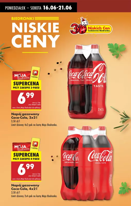 Biedronka - gazetka promocyjna Od poniedziałku, Z ladą tradycyjną od poniedziałku 16.06 do niedzieli 22.06 - strona 54