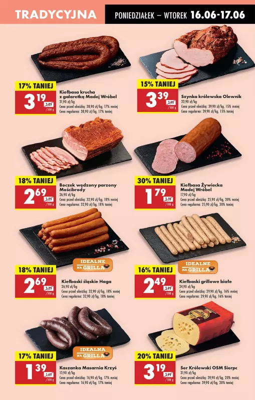 Biedronka - gazetka promocyjna Od poniedziałku, Z ladą tradycyjną od poniedziałku 16.06 do niedzieli 22.06 - strona 23