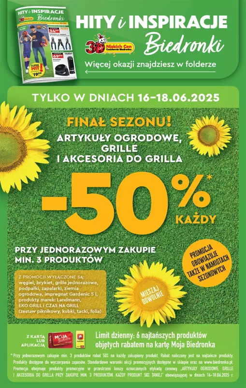 Biedronka - gazetka promocyjna Od poniedziałku, Z ladą tradycyjną od poniedziałku 16.06 do niedzieli 22.06 - strona 72