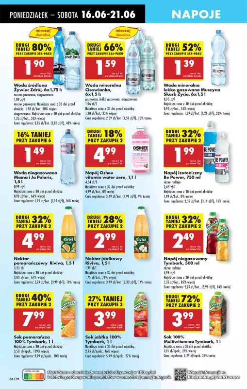Biedronka - gazetka promocyjna Od poniedziałku, Z ladą tradycyjną od poniedziałku 16.06 do niedzieli 22.06 - strona 52