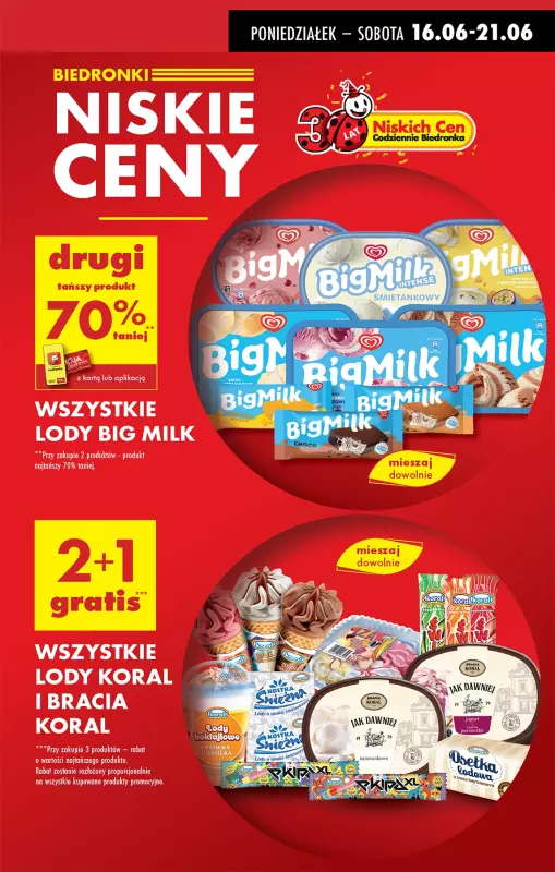 Biedronka - gazetka promocyjna Od poniedziałku, Z ladą tradycyjną od poniedziałku 16.06 do niedzieli 22.06 - strona 9