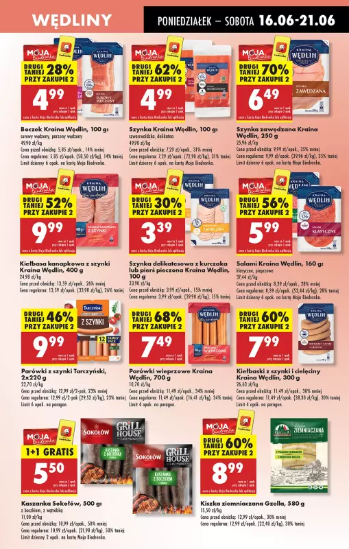 Biedronka - gazetka promocyjna Od poniedziałku, Z ladą tradycyjną od poniedziałku 16.06 do niedzieli 22.06 - strona 31