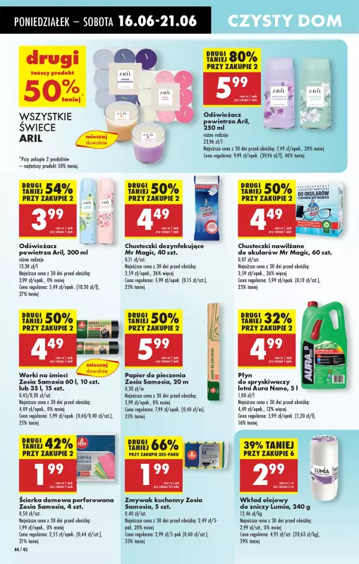 Biedronka - gazetka promocyjna Od poniedziałku, Z ladą tradycyjną od poniedziałku 16.06 do niedzieli 22.06 - strona 64