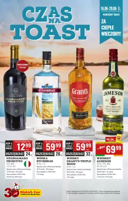 Biedronka - gazetka promocyjna Czas na toast od poniedziałku 16.06 do niedzieli 29.06