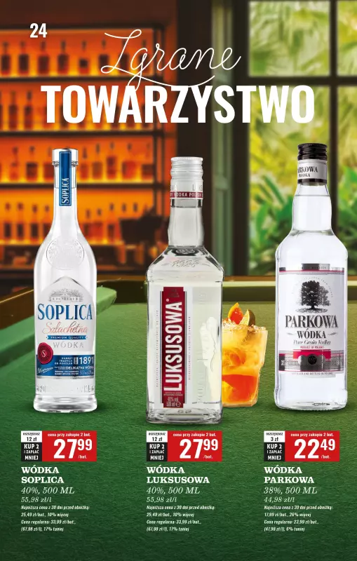 Biedronka - gazetka promocyjna Czas na toast od poniedziałku 16.06 do niedzieli 29.06 - strona 24