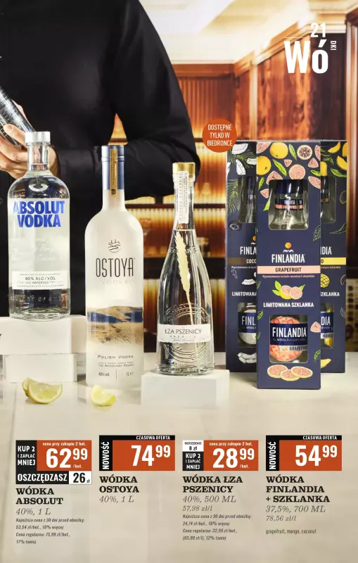 Biedronka - gazetka promocyjna Czas na toast od poniedziałku 16.06 do niedzieli 29.06 - strona 21