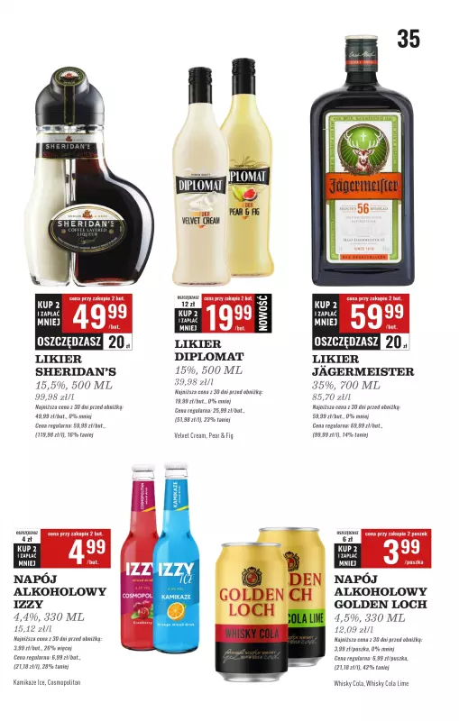 Biedronka - gazetka promocyjna Czas na toast od poniedziałku 16.06 do niedzieli 29.06 - strona 35