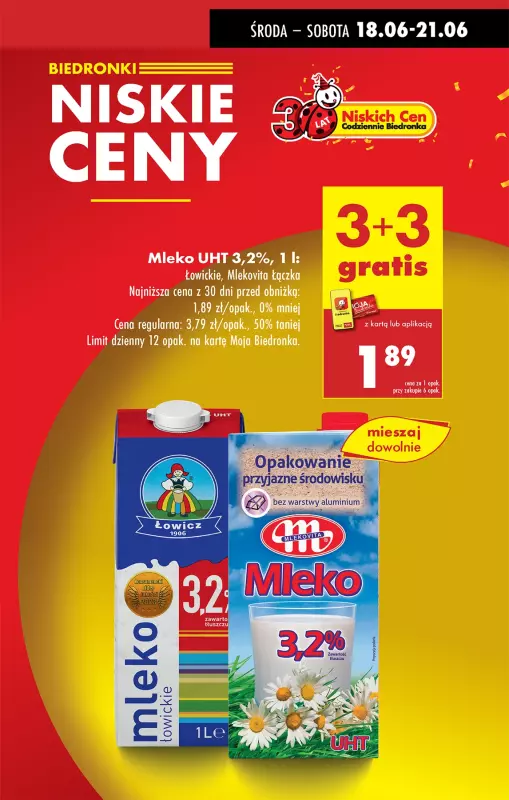 Biedronka - gazetka promocyjna Od środy od środy 18.06 do wtorku 24.06 - strona 17