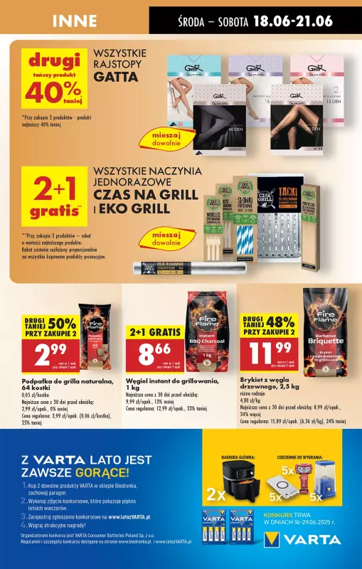 Biedronka - gazetka promocyjna Od środy od środy 18.06 do wtorku 24.06 - strona 69