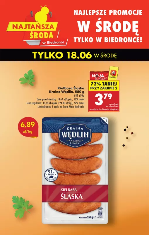 Biedronka - gazetka promocyjna Od środy od środy 18.06 do wtorku 24.06 - strona 5
