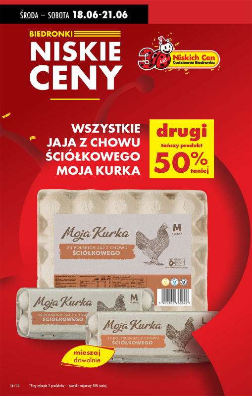Biedronka - gazetka promocyjna Od środy od środy 18.06 do wtorku 24.06 - strona 16
