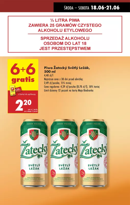 Biedronka - gazetka promocyjna Od środy od środy 18.06 do wtorku 24.06 - strona 13