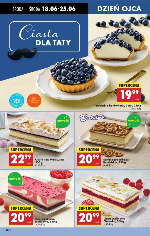 Biedronka - gazetka promocyjna Od środy od środy 18.06 do wtorku 24.06 - strona 22