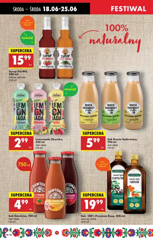 Biedronka - gazetka promocyjna Od środy od środy 18.06 do wtorku 24.06 - strona 48