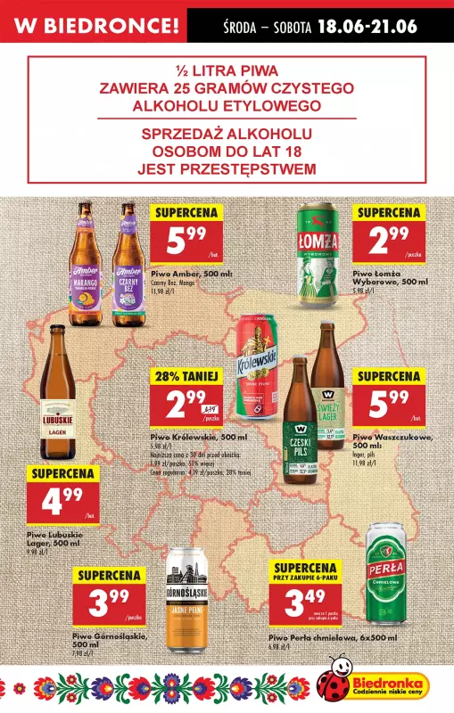 Biedronka - gazetka promocyjna Od środy od środy 18.06 do wtorku 24.06 - strona 49