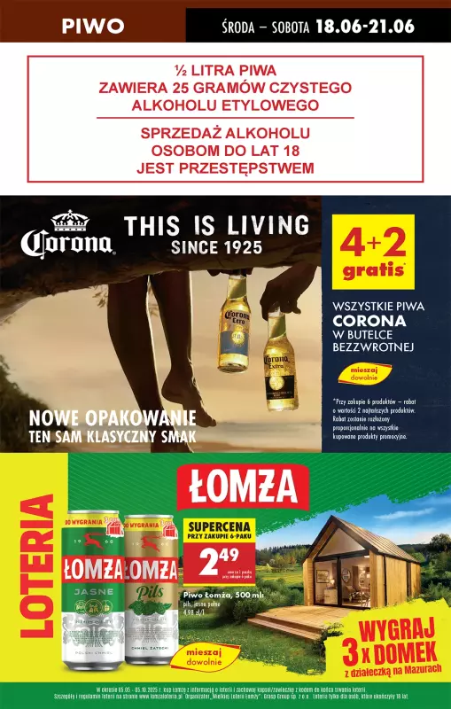 Biedronka - gazetka promocyjna Od środy, Z ladą tradycyjną od środy 18.06 do wtorku 24.06 - strona 59