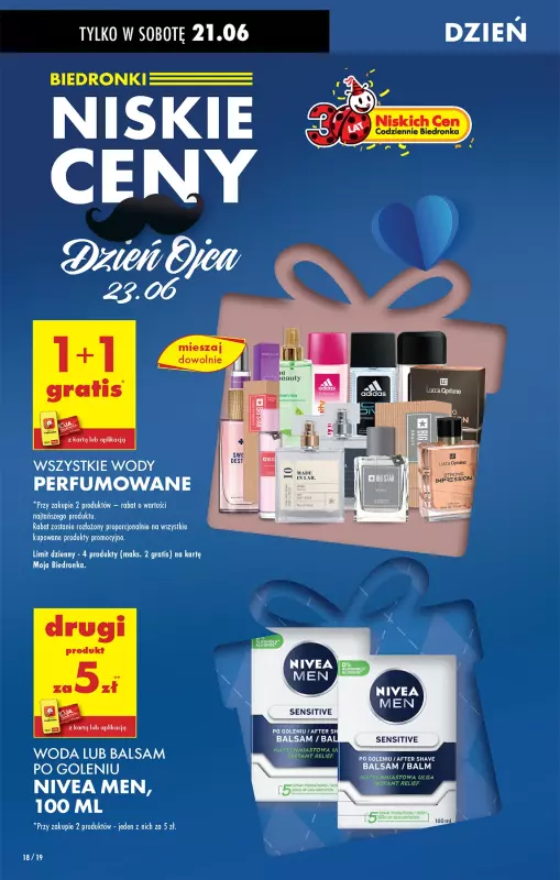 Biedronka - gazetka promocyjna Od środy, Z ladą tradycyjną od środy 18.06 do wtorku 24.06 - strona 18