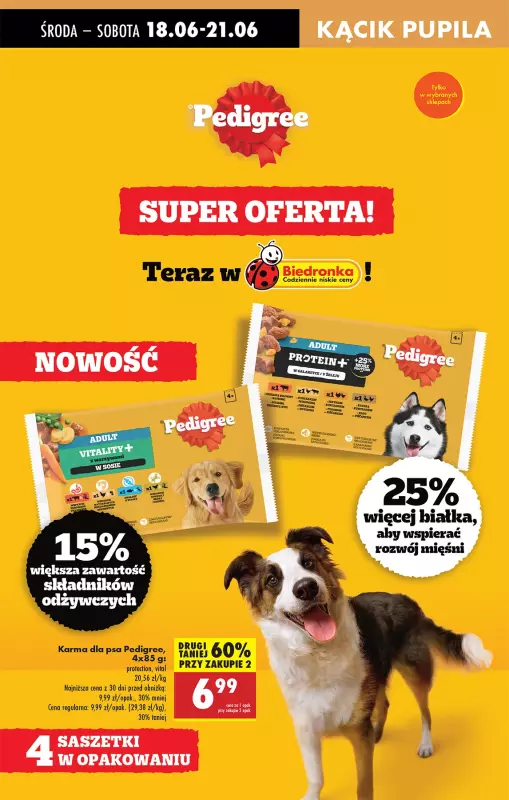 Biedronka - gazetka promocyjna Od środy, Z ladą tradycyjną od środy 18.06 do wtorku 24.06 - strona 68