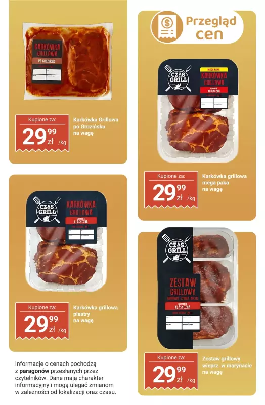 Biedronka - gazetka promocyjna Produkty na grilla - przegląd cen   - strona 3