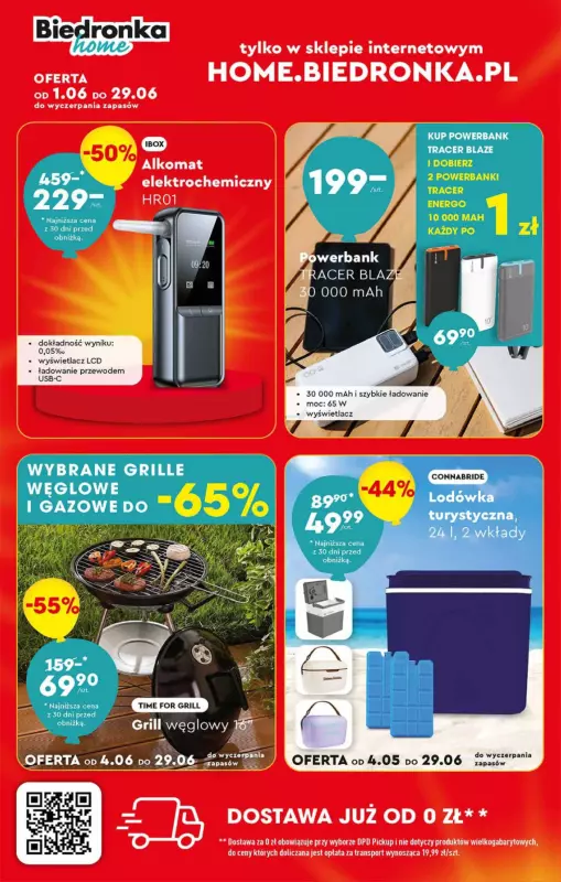 Biedronka - gazetka promocyjna Okazje tygodnia od 23.06 od poniedziałku 23.06 do środy 09.07 - strona 40