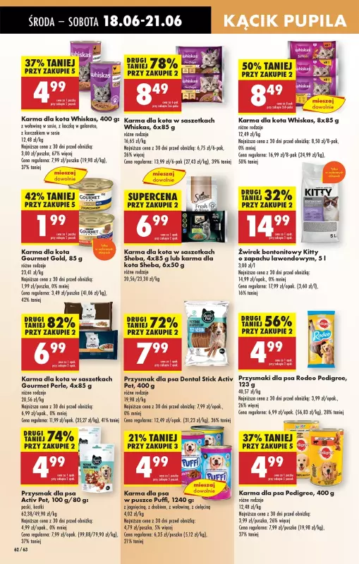 Biedronka - gazetka promocyjna Od środy od środy 18.06 do wtorku 24.06 - strona 68